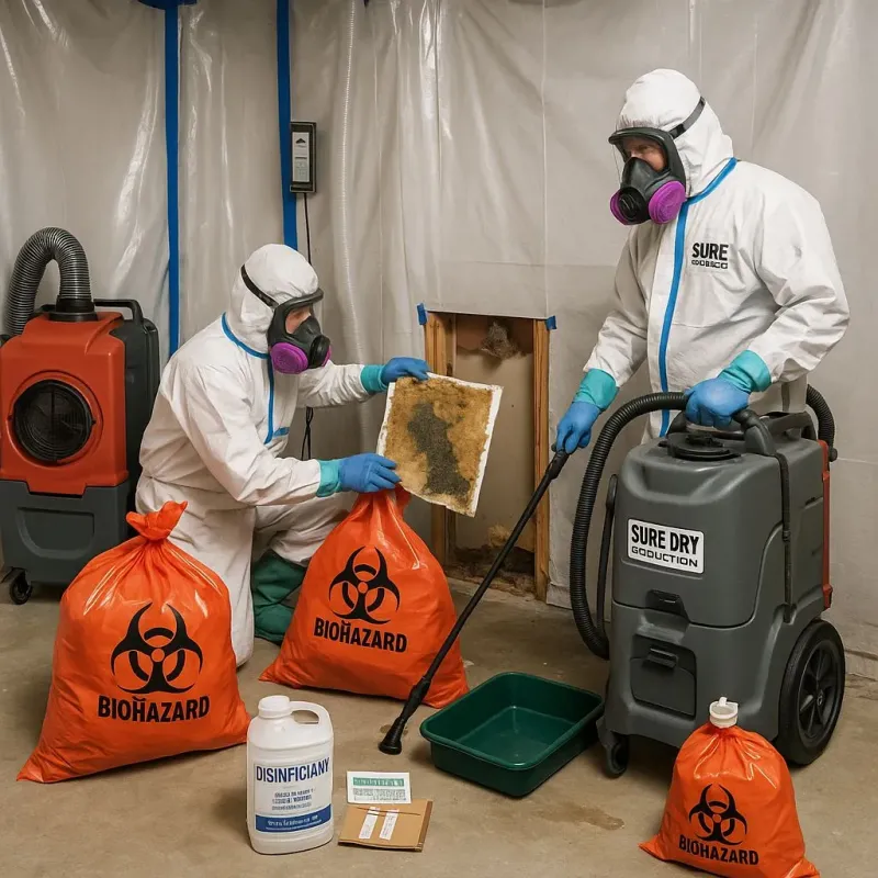 Contaminated Water Handling Protocols process in Ely, IA